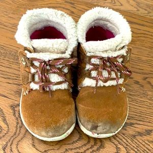 Merrell Bare Steps Cocoa Jr. Boots 7.5
